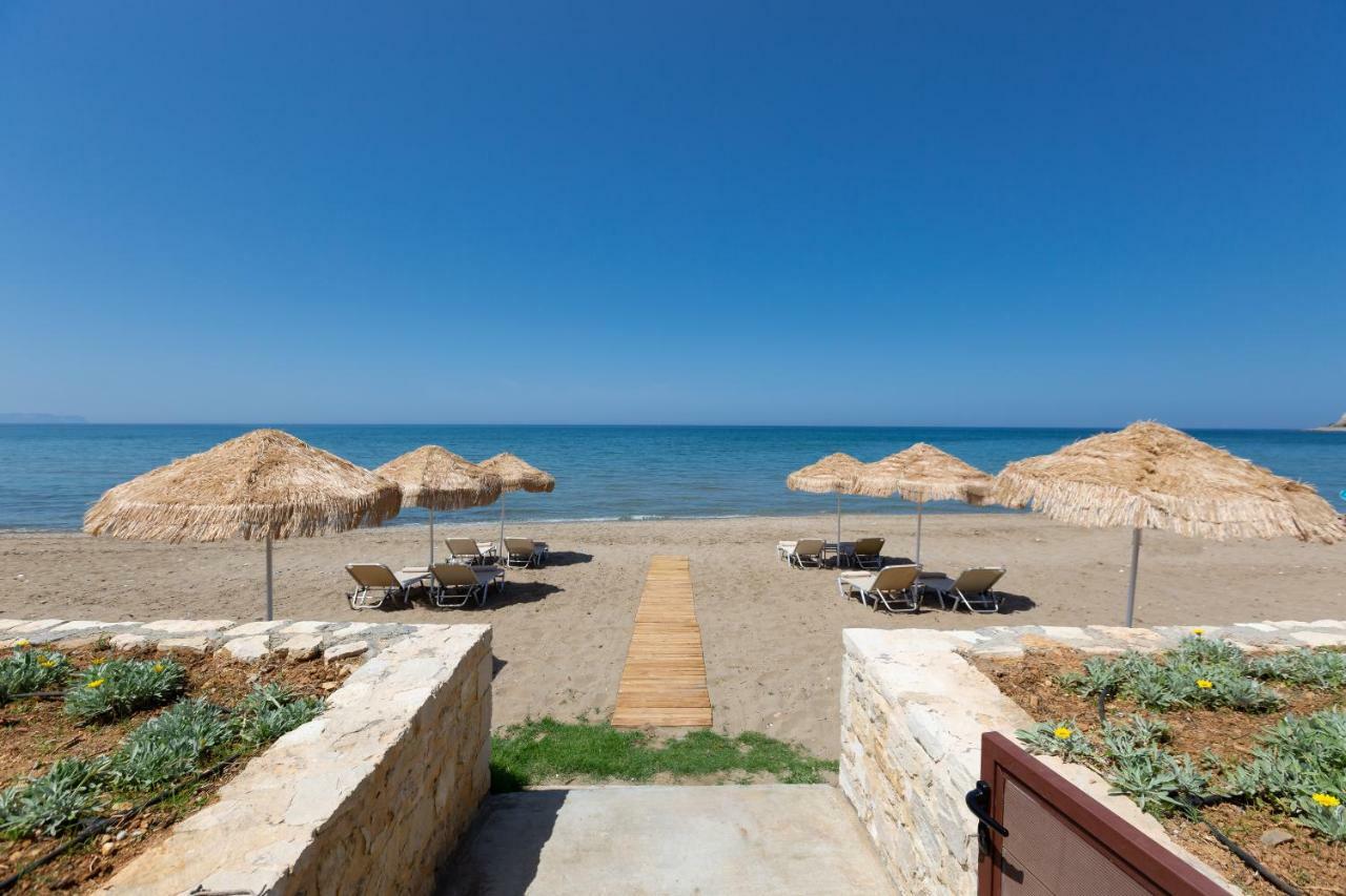 Espera Luxury Beach Front Residence With Pool & Bbq, By Thinkvilla Rethymno Eksteriør bilde