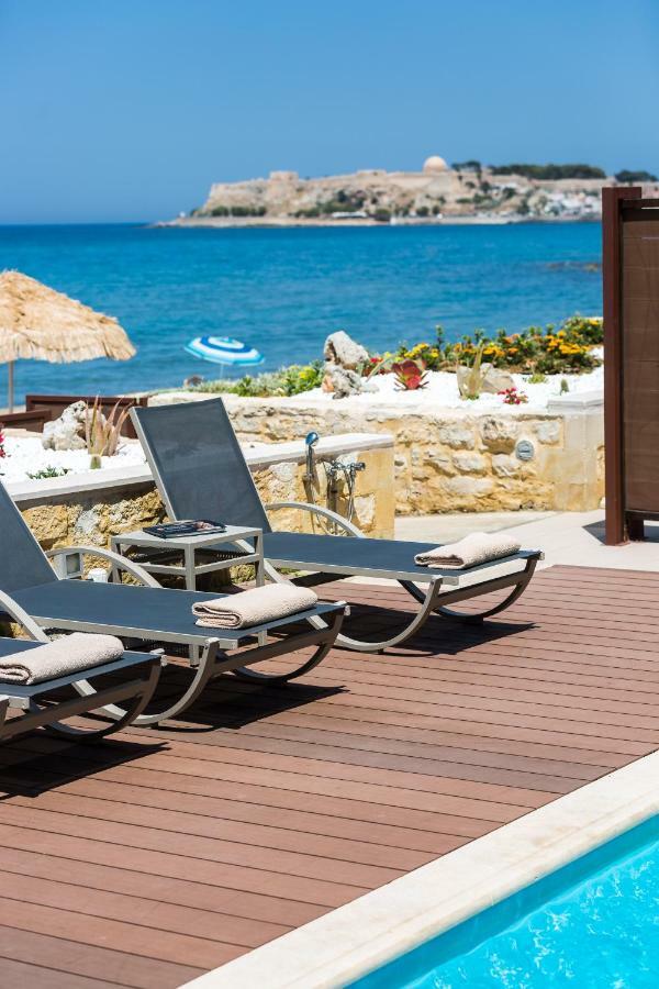 Espera Luxury Beach Front Residence With Pool & Bbq, By Thinkvilla Rethymno Eksteriør bilde