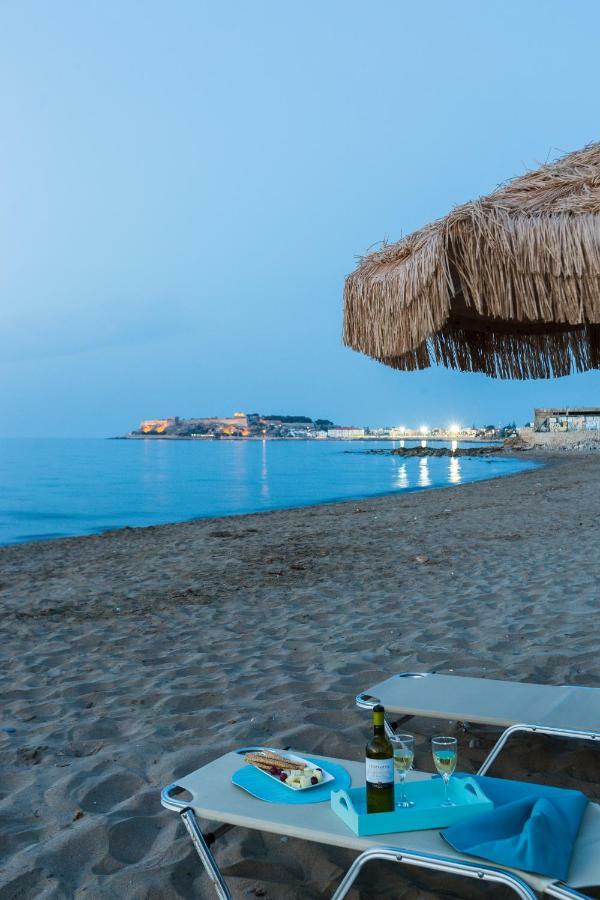 Espera Luxury Beach Front Residence With Pool & Bbq, By Thinkvilla Rethymno Eksteriør bilde